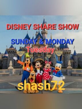 Disney Share Show  Like To Be Notified